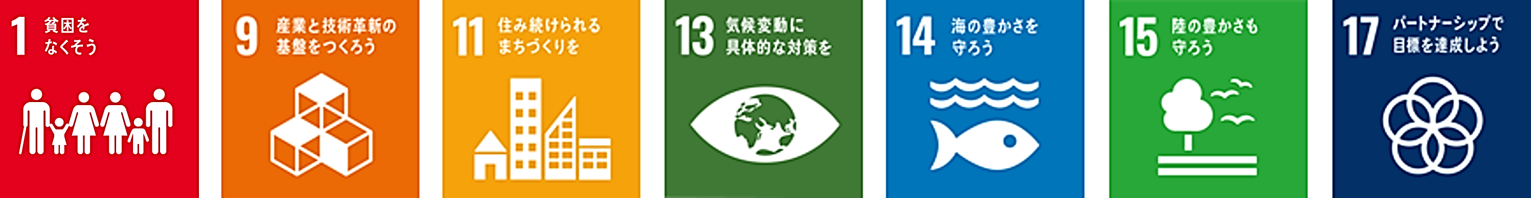 目標 4 質の高い教育をみんなに 目標 12 つくる責任つかう責任 目標 13 気候変動に具体的な対策を 目標 14 海の豊かさを守ろう 目標 15 陸の豊かさも守ろう 目標 17 パートナーシップで目標を達成しよう